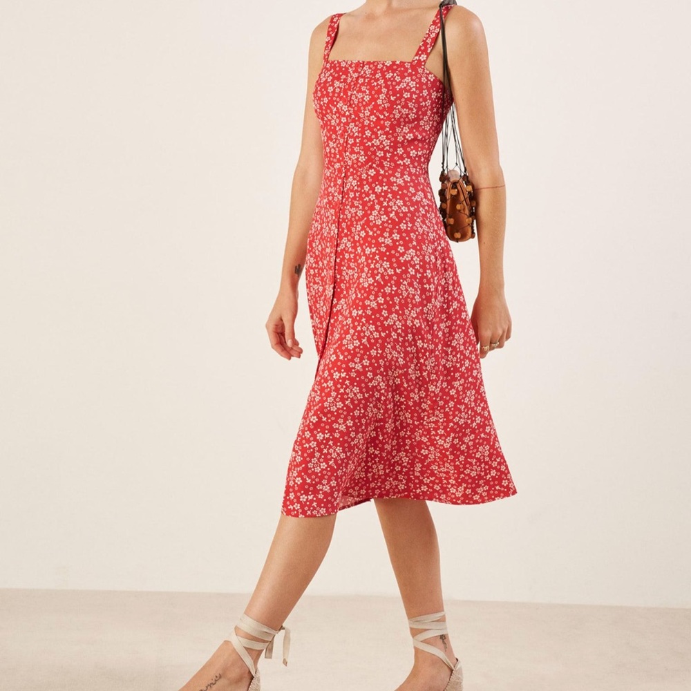 Reformation Persimmon Dress